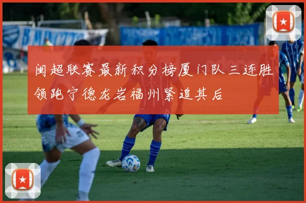 闽超联赛最新积分榜厦门队三连胜领跑宁德龙岩福州紧追其后