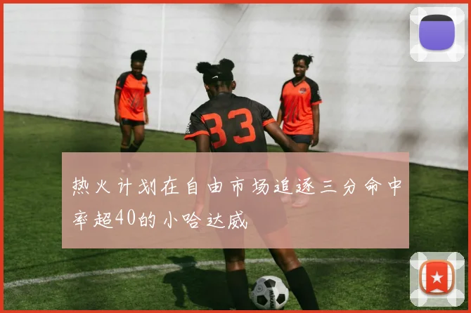 热火计划在自由市场追逐三分命中率超40的小哈达威